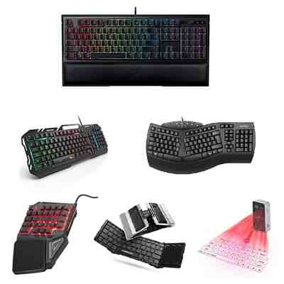 【 TIPOS DE TECLADO 】